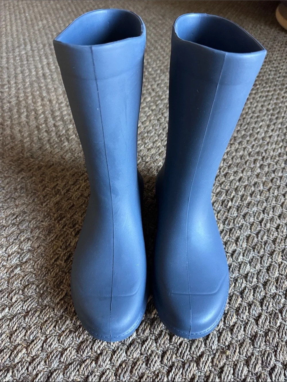 RDI Woman’s  Waterproof Outdoors Eve Ella Steel Blue Waterproof Rubber Boots